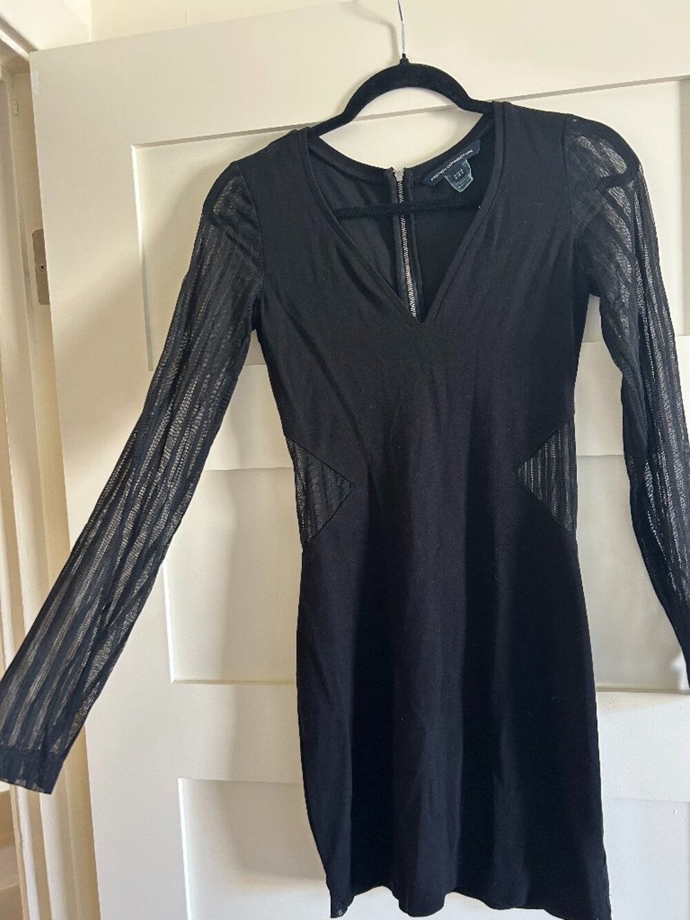 French Connection Black Mini Dress